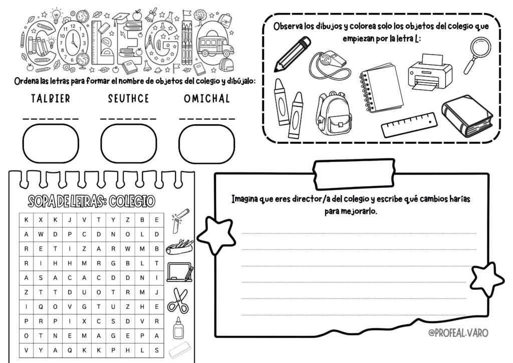 Material para reforzar el vocabulario de nuestro alumnado - Orientacion ...
