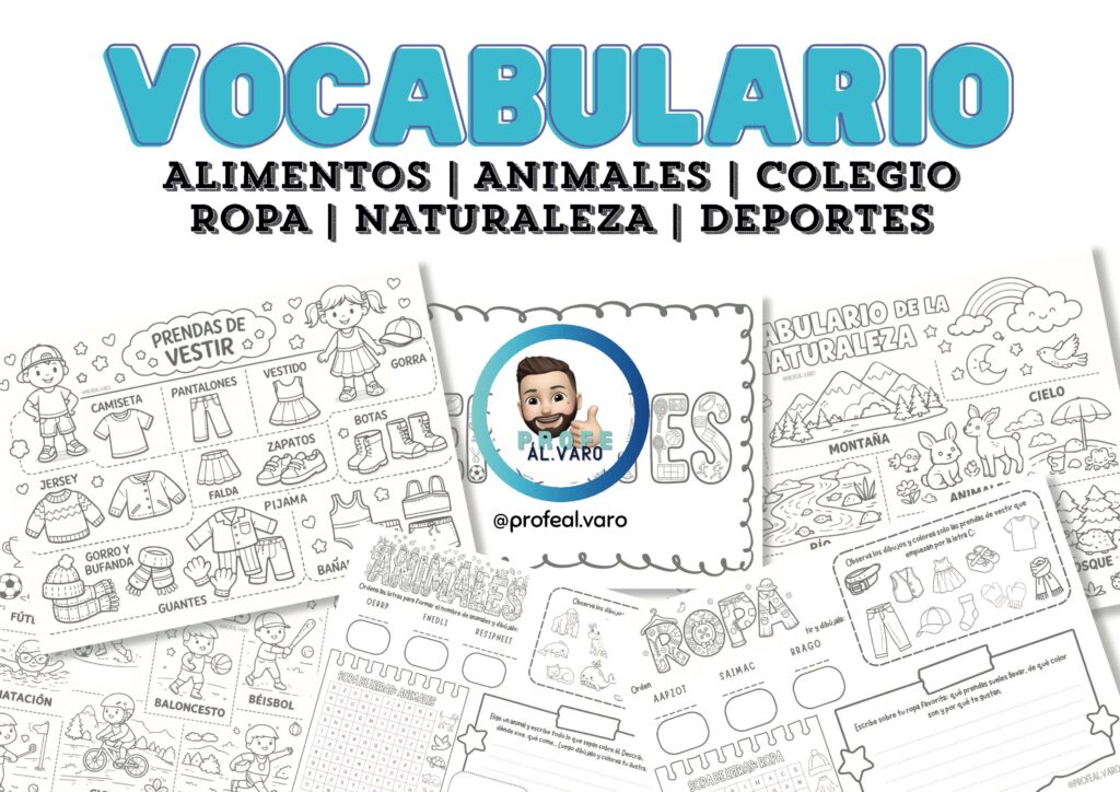 Material para reforzar el vocabulario de nuestro alumnado - Orientacion ...