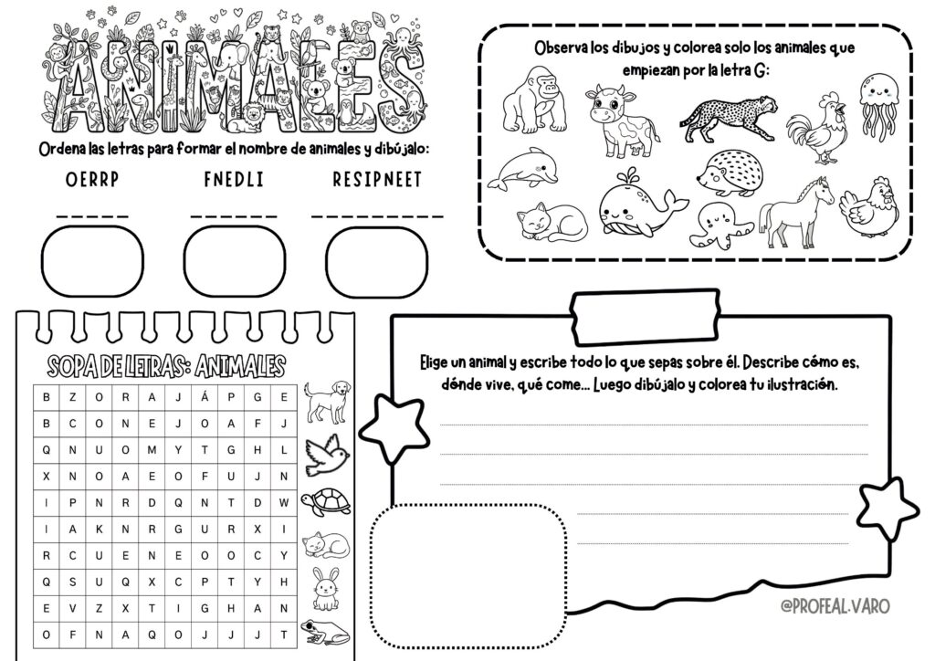 Material para reforzar el vocabulario de nuestro alumnado - Orientacion ...