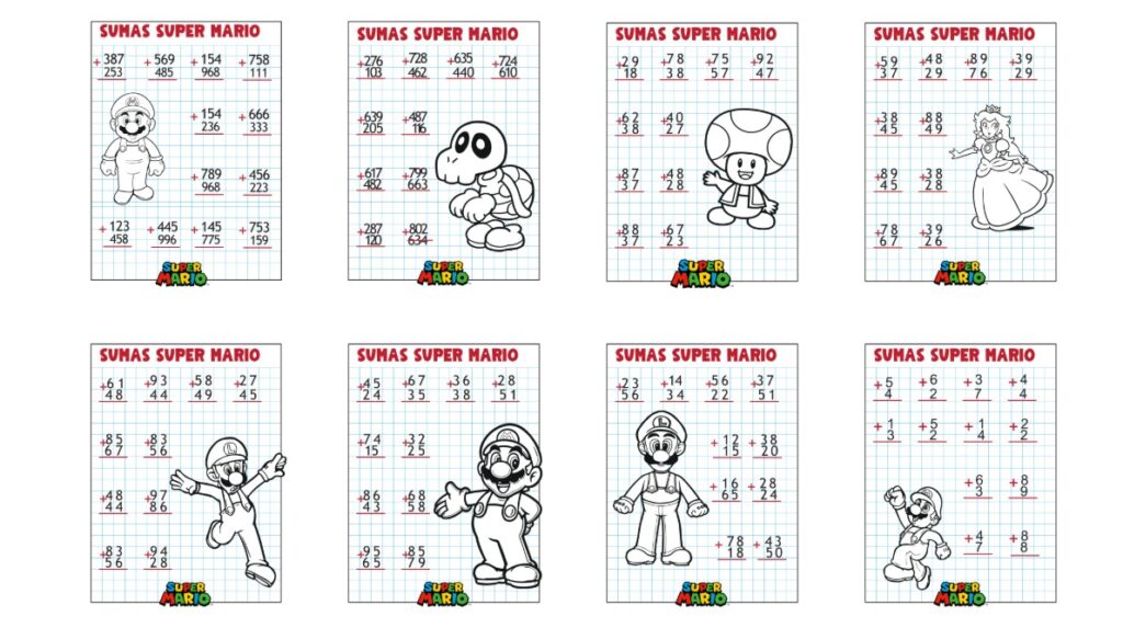 ¿Puede una actividad de matemáticas convertirse en un juego motivador, visual y lleno de color? Con las fichas de Suma y colorea con Super Mario, la respuesta es un rotundo [&hellip;]