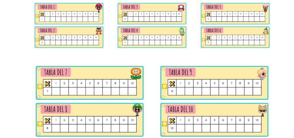 &nbsp; Las tablas de multiplicar pueden convertirse en un auténtico reto para muchos alumnos… pero también pueden transformarse en un juego divertido si se presentan de forma visual, atractiva y [&hellip;]