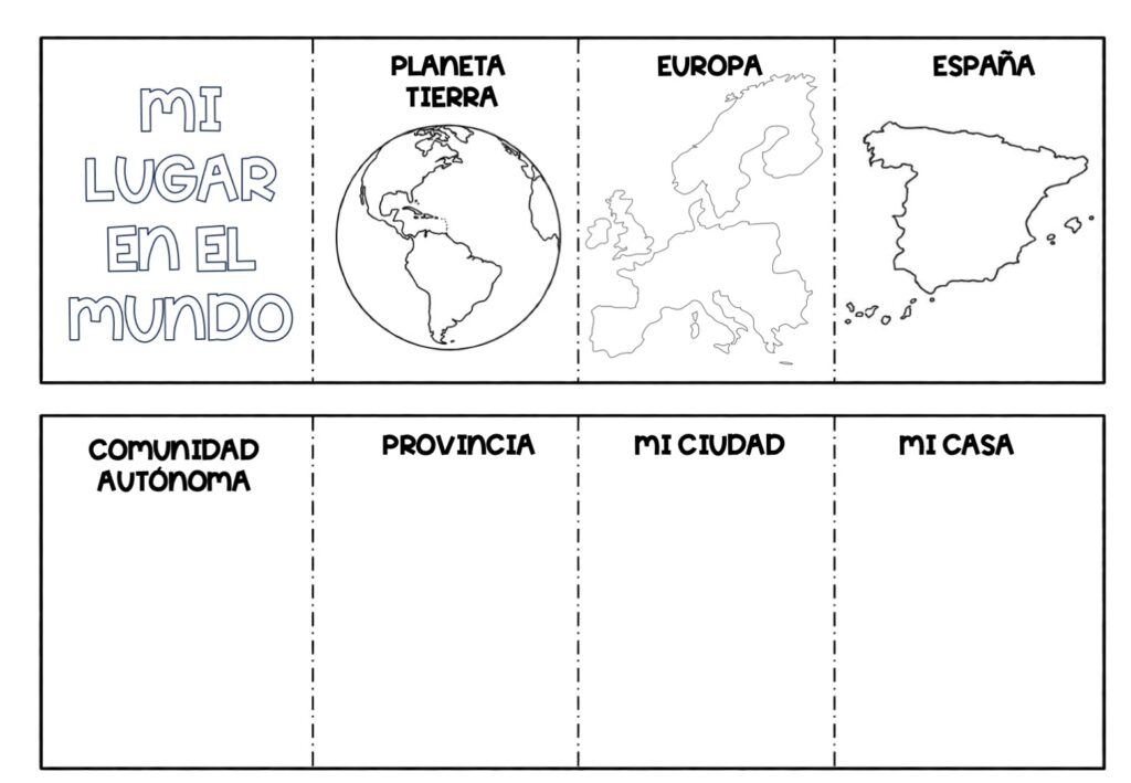 ste minilibro es una herramienta fantástica para que los niños y niñas comprendan, de forma visual y ordenada, su lugar en el mundo. A través de un esquema sencillo y [&hellip;]