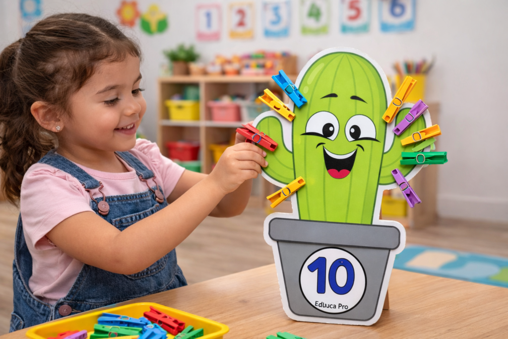 Hoy estamos muy emocionados de compartir con vosotros una actividad que combina tres ingredientes mágicos para el aprendizaje en educación infantil y primer ciclo de primaria: diversión, conteo y movimiento [&hellip;]