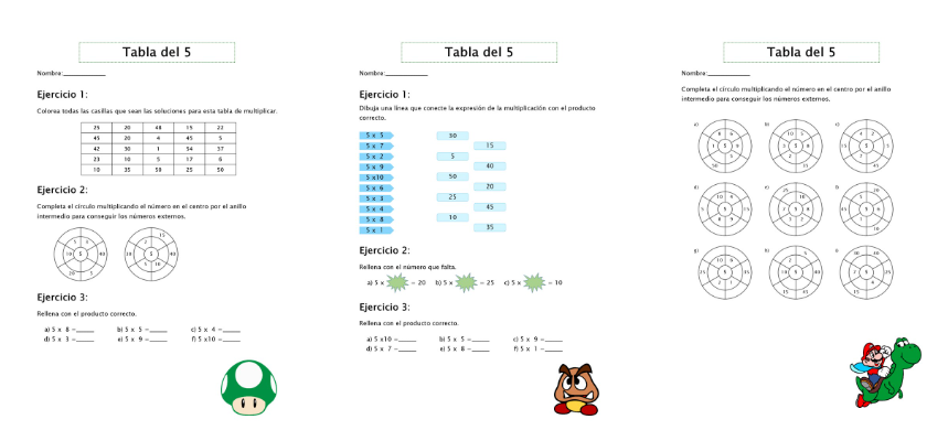 ¡El éxito ha sido total y el Reino Champiñón no se detiene! Tras la increíble acogida que tuvieron las fichas de las tablas del 2 y del 3, muchos de [&hellip;]