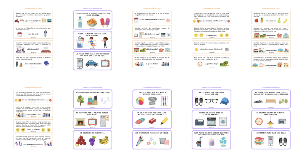 Actividades visuales para pensar, deducir y comprender mejor Hoy te traigo un recurso que es un auténtico imprescindible para trabajar la comprensión inferencial, la atención sostenida y el razonamiento lógico [&hellip;]