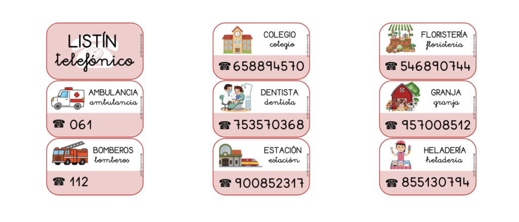 Un recurso visual para aprender a comunicarse y reconocer servicios Este listín telefónico con pictogramas es una herramienta ideal para trabajar la autonomía personal y social desde edades tempranas. A [&hellip;]