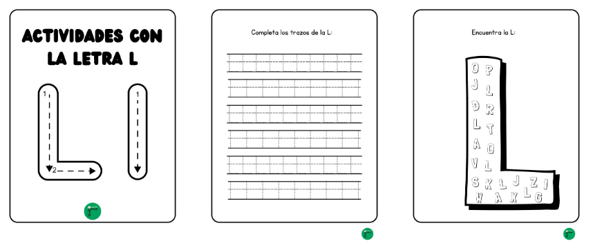 Este recurso educativo consiste en un cuadernillo de actividades integral diseñado específicamente para el aprendizaje y consolidación de la letra L. El material está estructurado a través de diversos retos [&hellip;]
