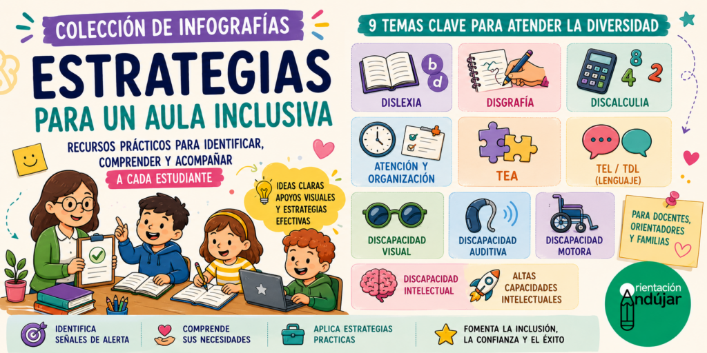 En muchas ocasiones, las dificultades de aprendizaje pasan desapercibidas en el aula o se confunden con falta de interés, despistes o desmotivación. Sin embargo, detrás de ciertas conductas pueden existir [&hellip;]