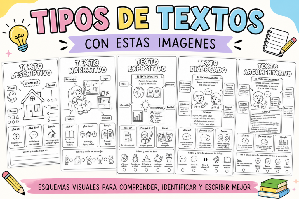 Enseñar a escribir en Primaria no siempre es sencillo. Muchas veces el alumnado se bloquea no porque no sepa escribir, sino porque no entiende qué tipo de texto necesita producir. [&hellip;]