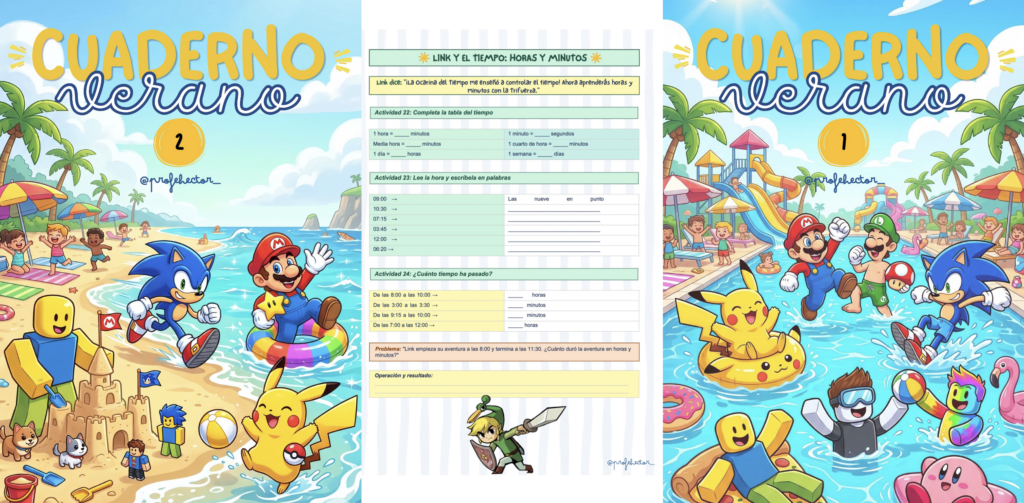 El verano es una época ideal para mantener activos los aprendizajes adquiridos durante el curso de una forma amena, divertida y motivadora. Por eso, compartimos este completo Cuaderno de Verano [&hellip;]