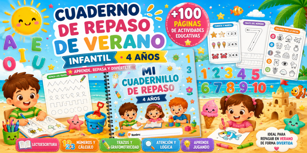 Las vacaciones de verano son una oportunidad perfecta para seguir estimulando el aprendizaje de los más pequeños de una forma divertida, relajada y adaptada a su edad. Por ello, hoy [&hellip;]