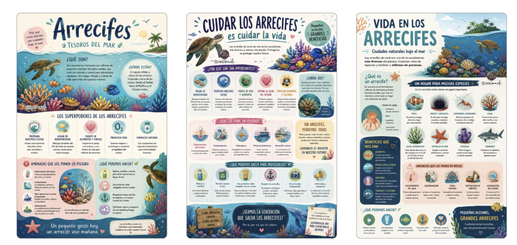 Tesoros vivos del océano que debemos cuidar El Día Mundial de los Arrecifes se celebra cada 1 de junio para recordarnos la importancia de estos ecosistemas únicos y frágiles. Los [&hellip;]