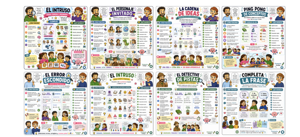 10 ideas para aprovechar los últimos 10 minutos de clase (y que tu alumnado adore) Los últimos minutos de clase pueden convertirse en un caos… o en una oportunidad maravillosa [&hellip;]