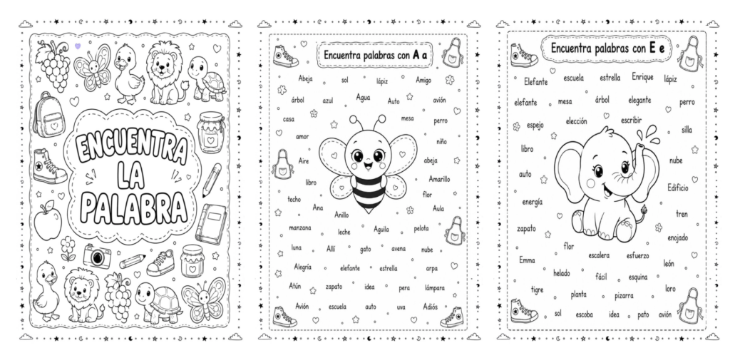 Encuentra la palabra especial: Las vocales · Actividad para Infantil y Primer Ciclo Trabajar las vocales de forma manipulativa, visual y divertida es clave para afianzar la conciencia fonológica en [&hellip;]