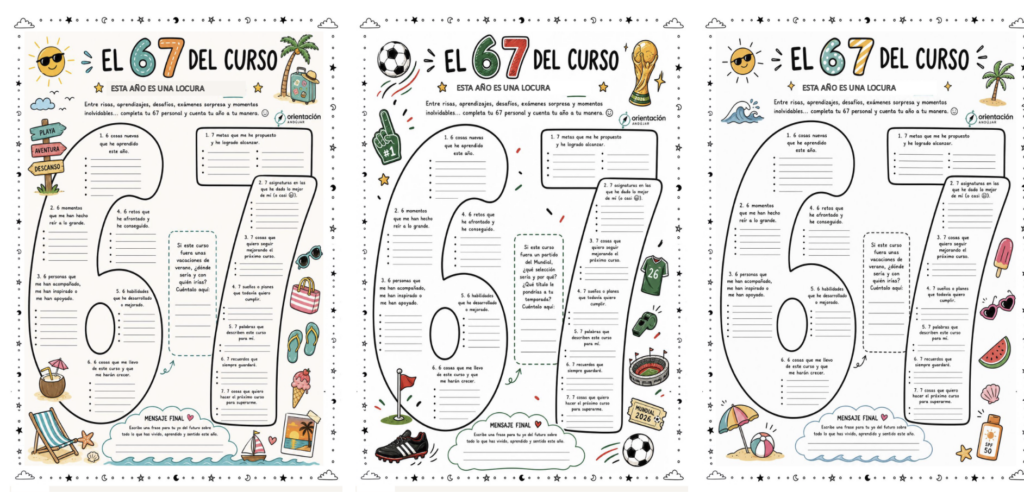 Adaptamos el recurso de nuestro blog amigo: actividadesdeinfantilyprimaria El final de curso es uno de los momentos más especiales del calendario escolar. Es tiempo de mirar atrás, recordar experiencias, valorar [&hellip;]