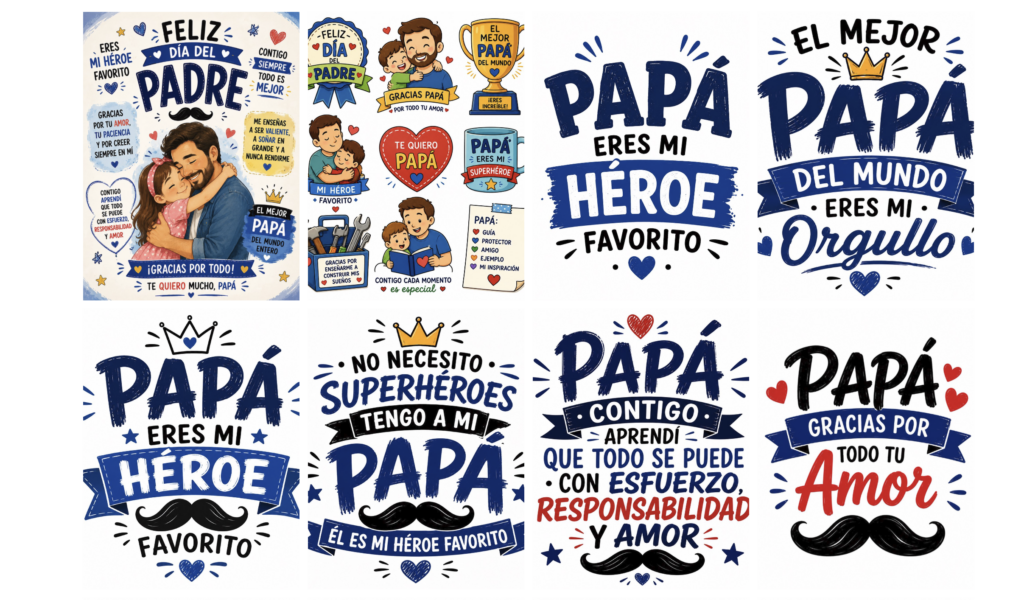 Un detalle especial para celebrar a los héroes de casa El Día del Padre es una ocasión perfecta para expresar cariño, admiración y agradecimiento. Estas tarjetas imprimibles son ideales para [&hellip;]
