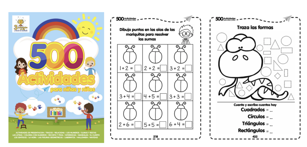 Este cuadernillo con 500 actividades es una auténtica joya educativa para acompañar a los peques durante todo el año. Incluye propuestas variadas para Infantil y Primaria, diseñadas para estimular la [&hellip;]