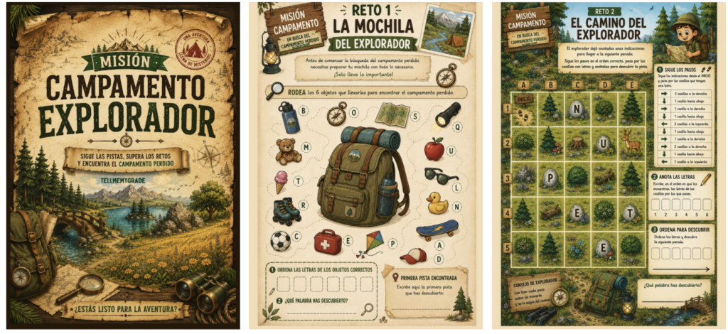Si buscas una propuesta diferente para trabajar el razonamiento lógico, la observación, la atención, la resolución de problemas y la comprensión de instrucciones, este cuaderno de aventuras es perfecto para [&hellip;]