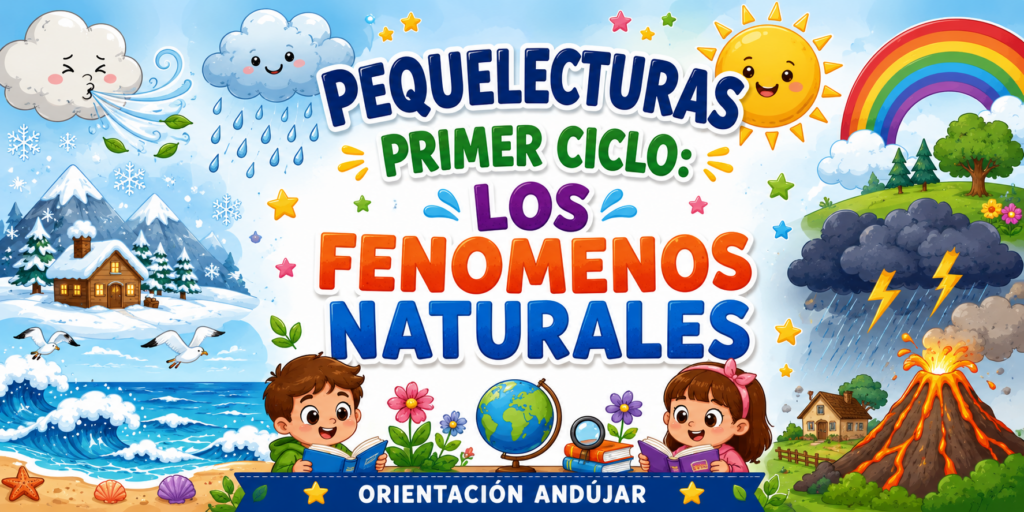 Los fenómenos naturales forman parte del mundo que nos rodea y despiertan la curiosidad de los más pequeños. Por ello, compartimos este completo material de Pequelecturas Primer Ciclo: Los fenómenos [&hellip;]