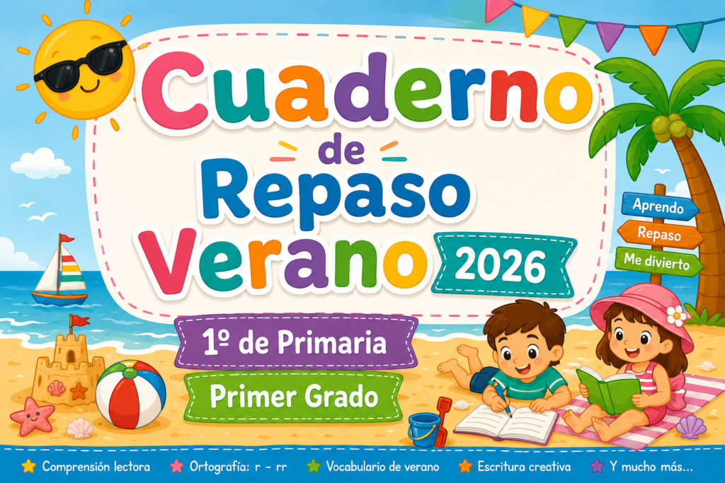 A lo largo de este Cuaderno de Repaso Verano 2026, el alumnado encontrará propuestas relacionadas con la lectura, la escritura, la comprensión lectora, el cálculo, la resolución de problemas y otros [&hellip;]