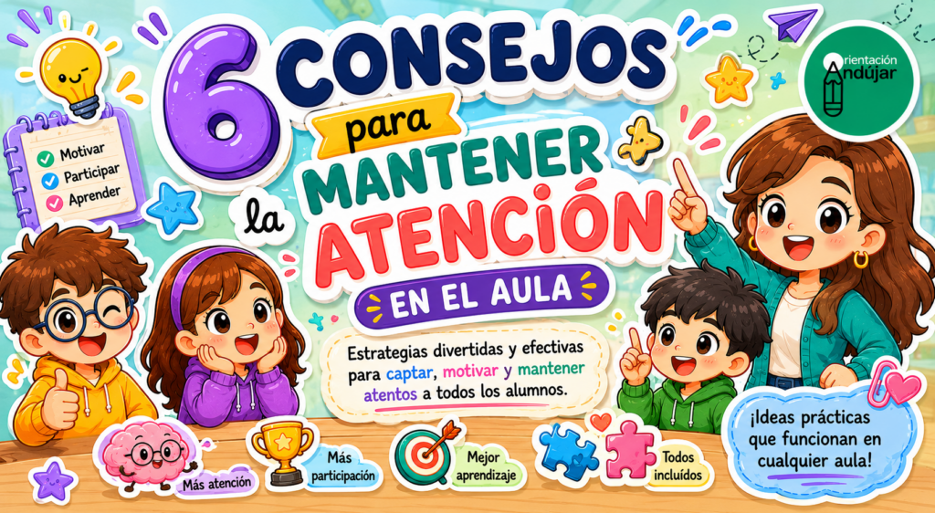 En el aula, captar y mantener la atención del alumnado es uno de los mayores retos a los que se enfrentan los docentes cada día. Por eso, compartimos una divertida [&hellip;]