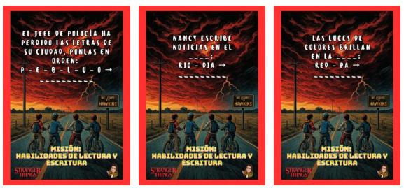 El siguiente recurso, creado por @noeliaptprimaria ,  transporta a los alumnos al misterioso universo de Hawkins para trabajar habilidades básicas de lectura y escritura de una forma divertida, motivadora y [&hellip;]