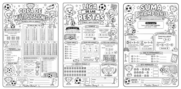 Con la llegada del Mundial 2026, nada mejor que aprovechar la emoción del fútbol para reforzar los aprendizajes matemáticos de una forma divertida y motivadora. Hoy compartimos un completo cuaderno [&hellip;]