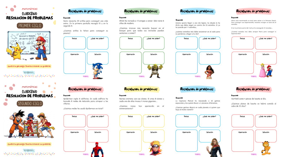 Seguro que esta escena os suena: llega la hora de resolver problemas matemáticos y, de repente, el aula se llena de suspiros, caras de agobio y el clásico «profe, no [&hellip;]