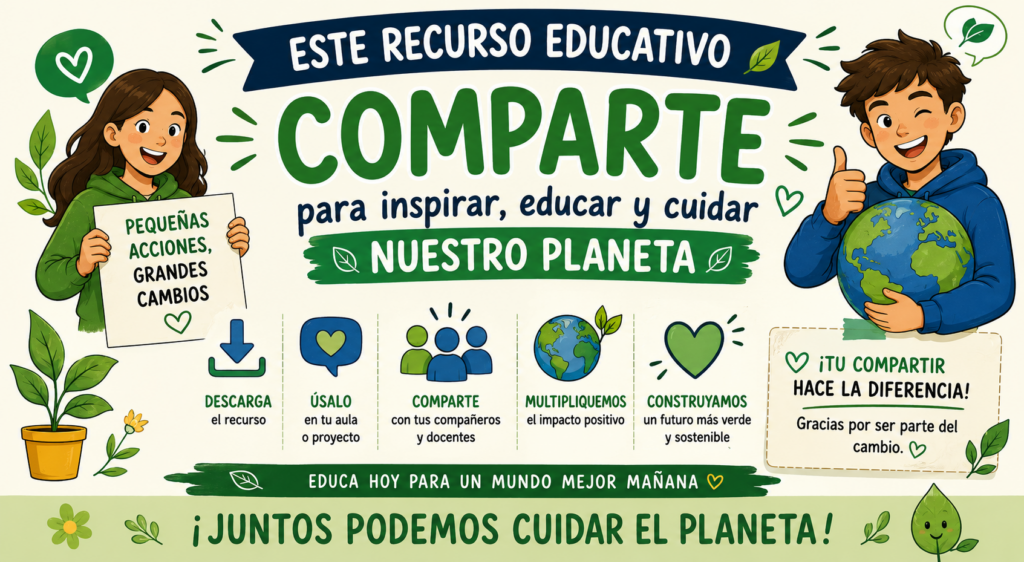 Con motivo del Día Mundial del Medio Ambiente, compartimos una interesante colección de proyectos educativos para Secundaria diseñada para fomentar la conciencia ambiental a través de experiencias prácticas, creativas y [&hellip;]