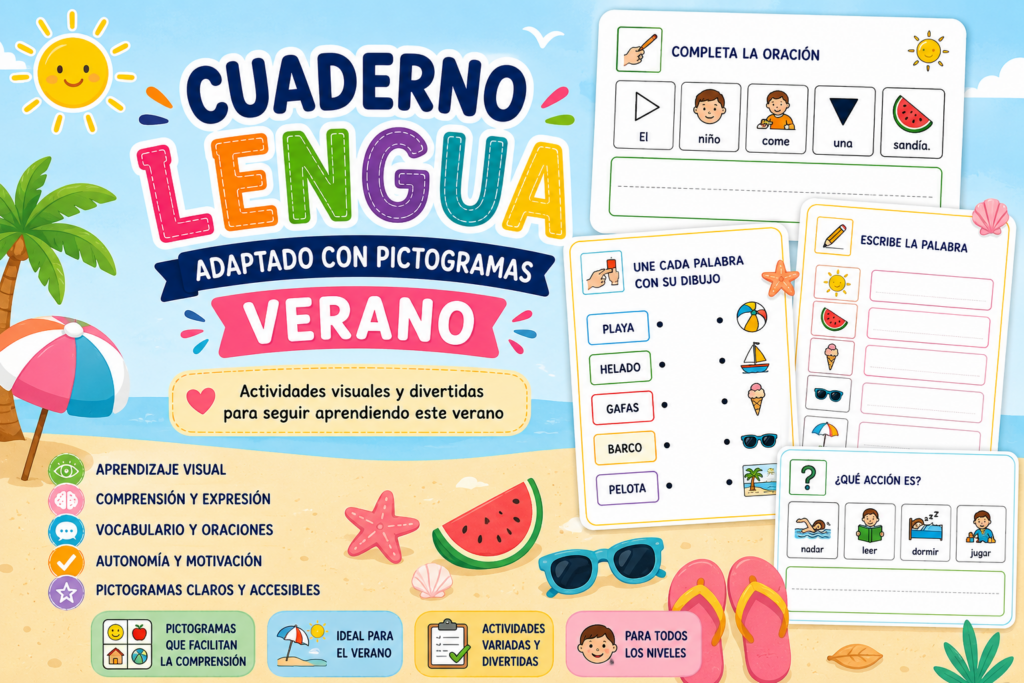 Las vacaciones son un momento perfecto para seguir reforzando los aprendizajes de una forma relajada, motivadora y adaptada a las necesidades de cada niño. Por ello, hoy compartimos un Cuaderno [&hellip;]