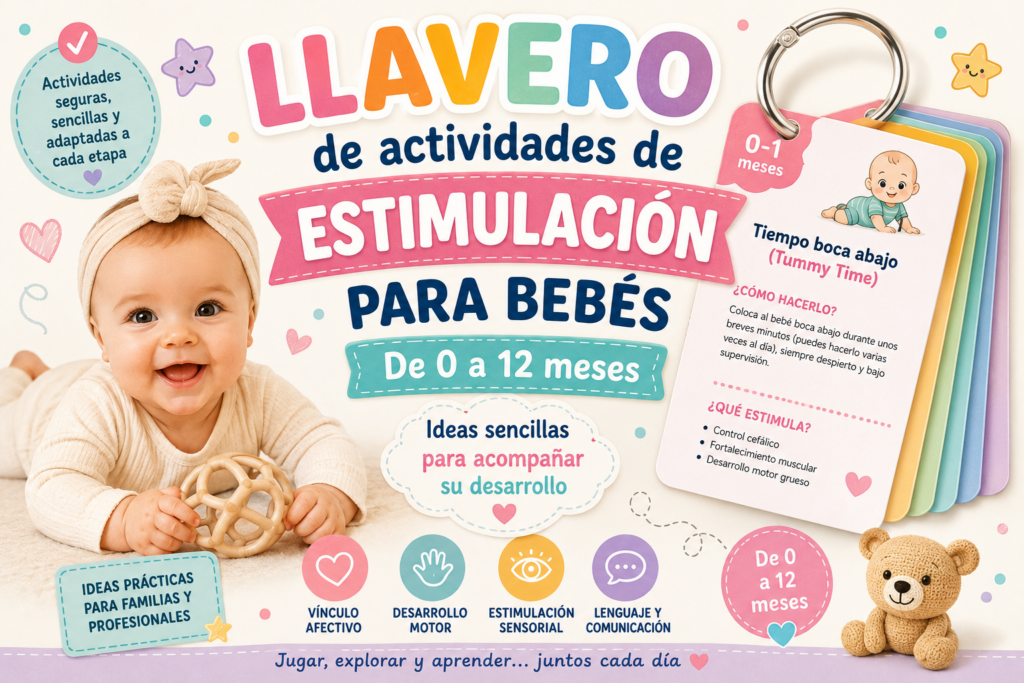 Los primeros meses de vida son una etapa llena de descubrimientos y aprendizajes. Cada mirada, cada sonido y cada pequeño movimiento ayudan al bebé a conocer el mundo que le [&hellip;]