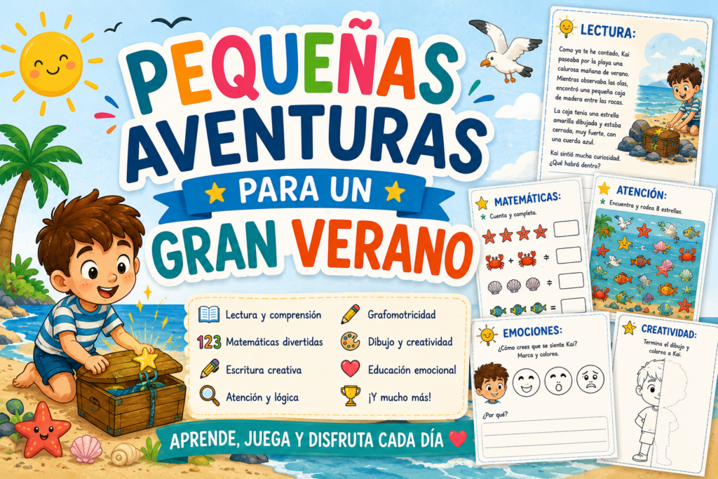 El verano es tiempo de descanso, juegos y momentos en familia, pero también puede convertirse en una magnífica oportunidad para seguir aprendiendo de forma relajada, divertida y significativa. Por eso [&hellip;]