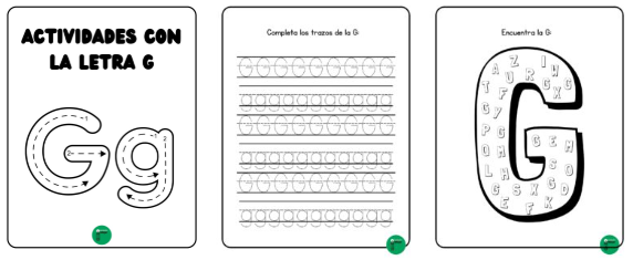Este recurso educativo consiste en un cuadernillo de actividades integral diseñado específicamente para el aprendiza y consolidación de la letra G. El material está estructurado a través de diversos retos [&hellip;]