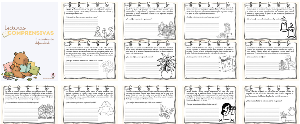 Un recurso progresivo para trabajar la comprensión lectora en Primaria Hoy compartimos un material fantástico creado por Jomi Rincón – @mirincondeprofe_, una docente que diseña recursos visuales, motivadores y muy [&hellip;]