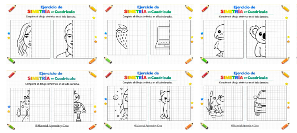 Hoy compartimos un material educativo perfecto para trabajar una habilidad fundamental en el desarrollo infantil: la simetría. Este cuaderno de dibujos simétricos en cuadrícula propone a los niños completar la [&hellip;]