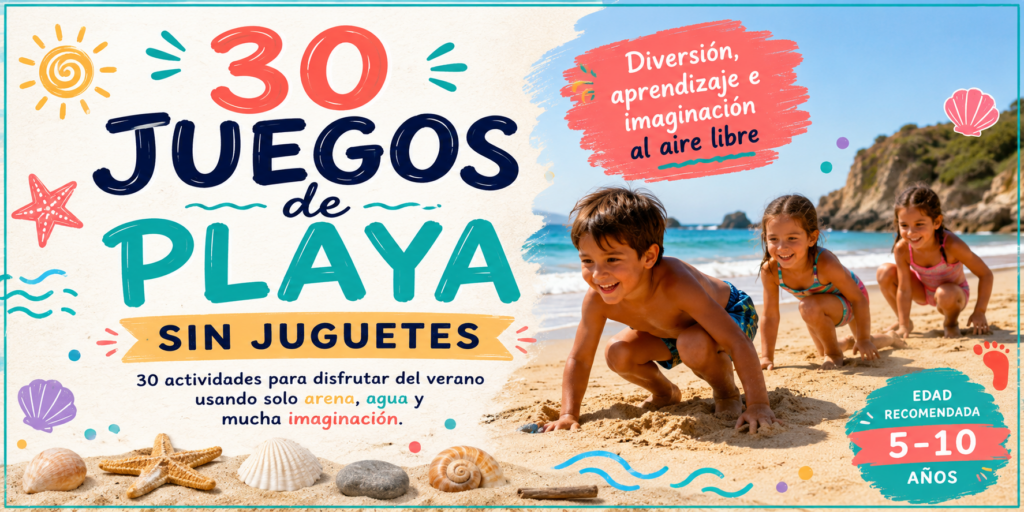 El verano es una oportunidad fantástica para disfrutar de más tiempo al aire libre, compartir momentos en familia y descubrir que, para jugar, muchas veces no necesitamos grandes materiales. Hoy [&hellip;]