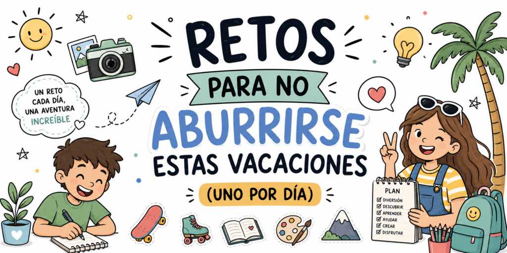 Las vacaciones son el momento perfecto para descansar, disfrutar del tiempo libre y vivir nuevas experiencias. Pero también sabemos que, especialmente para niños y niñas, pueden aparecer esos temidos momentos [&hellip;]