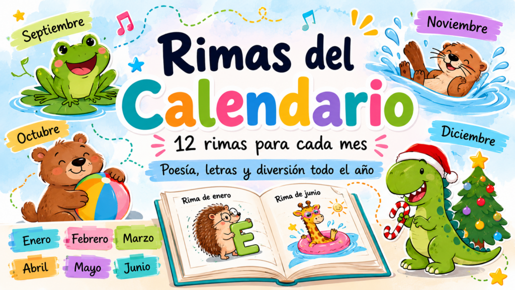 La poesía es una herramienta maravillosa para acercar a los niños al lenguaje de una manera lúdica, creativa y significativa. Hoy compartimos una preciosa colección de rimas del calendario, un [&hellip;]