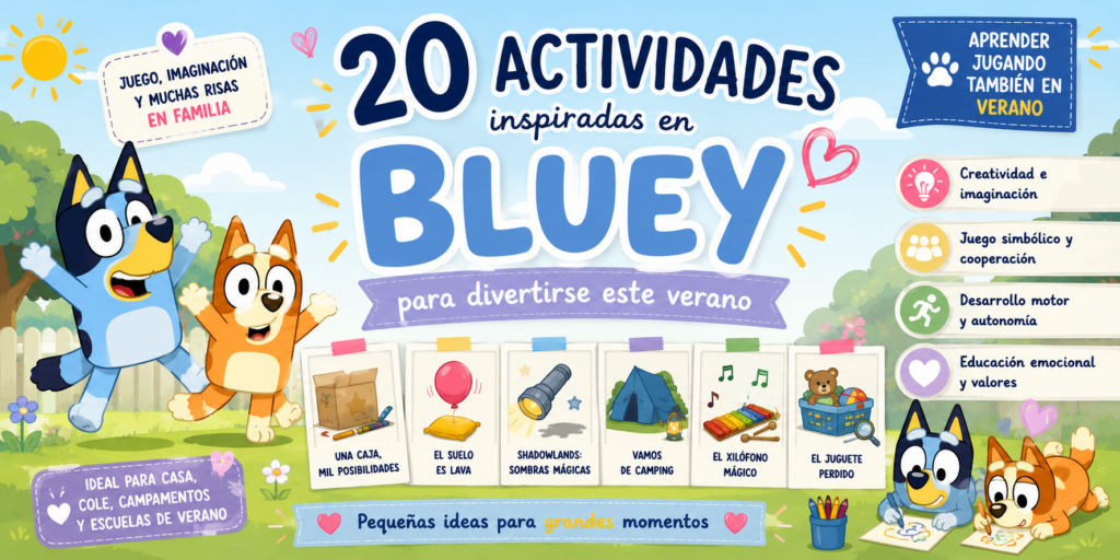 El verano es tiempo de jugar, imaginar, moverse, inventar historias y disfrutar de esos pequeños momentos que terminan convirtiéndose en grandes recuerdos. Y si hay una serie que nos recuerda [&hellip;]