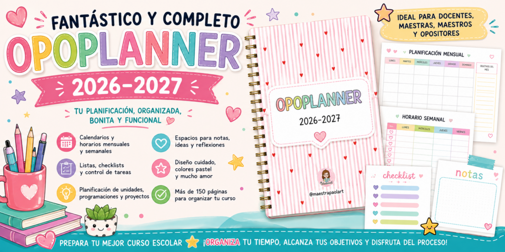 Comenzar un nuevo curso supone enfrentarse a nuevos objetivos, programaciones, tareas, fechas importantes y muchas ideas que organizar. Para que toda esa información esté siempre controlada y podamos centrarnos en [&hellip;]