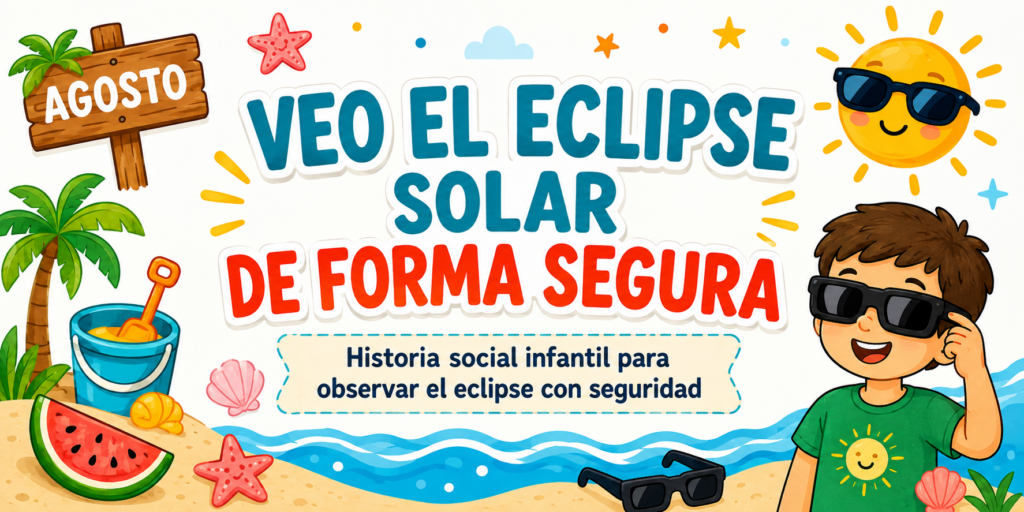 Los eclipses solares son acontecimientos fascinantes que despiertan la curiosidad de niños y adultos. Sin embargo, para muchos alumnos, especialmente aquellos que necesitan anticipación o presentan sensibilidad sensorial, pueden generar [&hellip;]