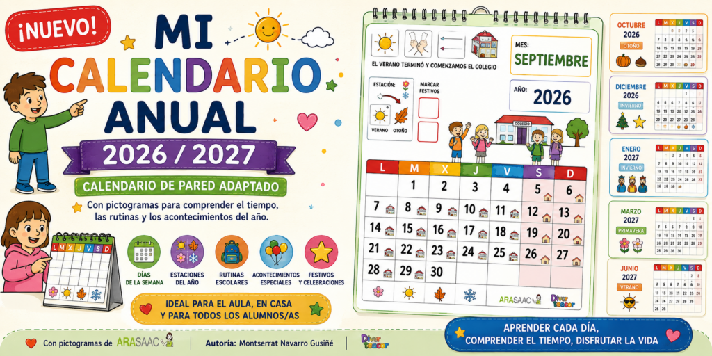 La llegada de septiembre supone volver a las rutinas, reencontrarnos con el colegio y comenzar un nuevo curso lleno de aprendizajes. Para muchos niños y niñas, comprender qué día es, [&hellip;]