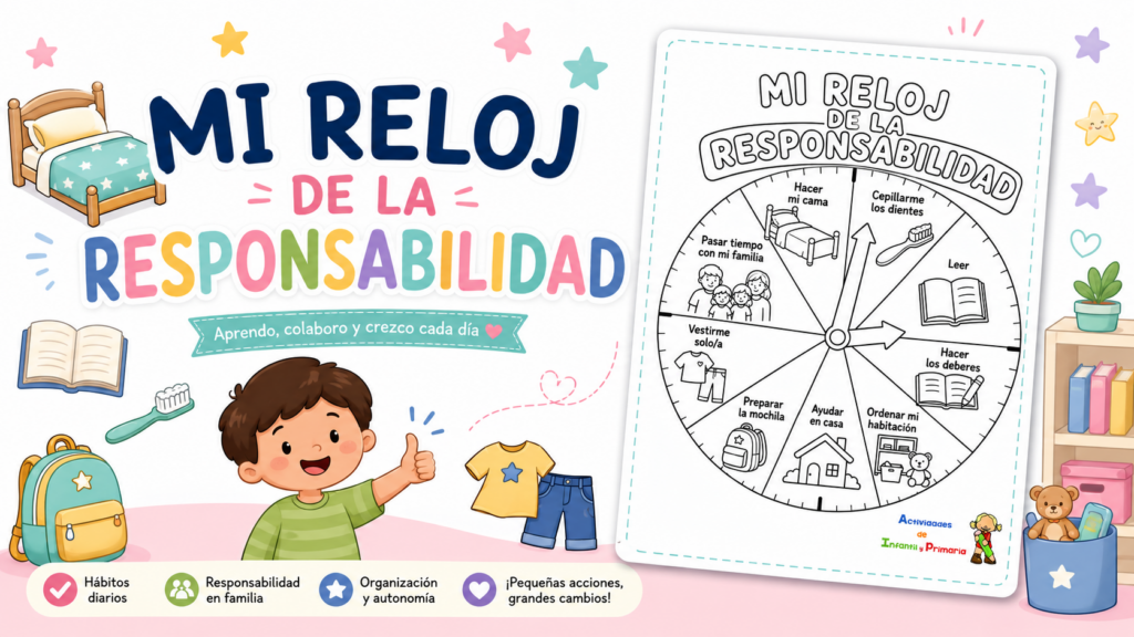 Después de las vacaciones, volver a los horarios y a las pequeñas responsabilidades del día a día puede resultar complicado para muchos niños y niñas. Por eso hoy compartimos “Mi [&hellip;]