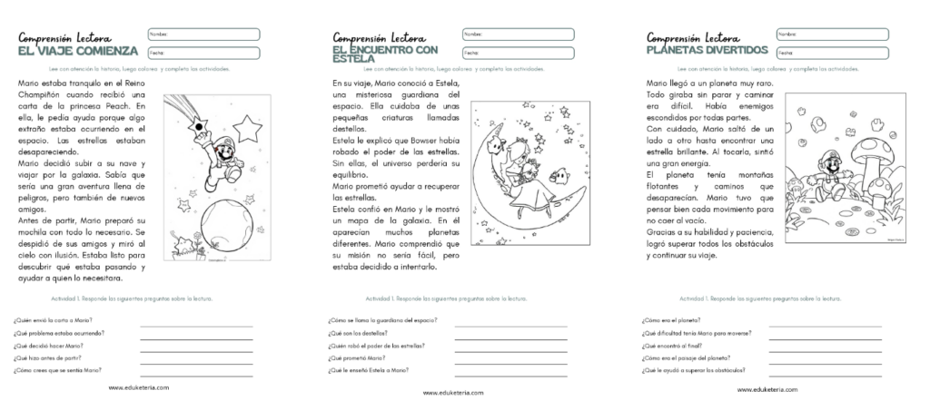 Trabajar la comprensión lectora en Primaria puede convertirse en toda una aventura cuando utilizamos personajes y escenarios que despiertan el interés del alumnado. Por eso compartimos este divertido recurso de [&hellip;]