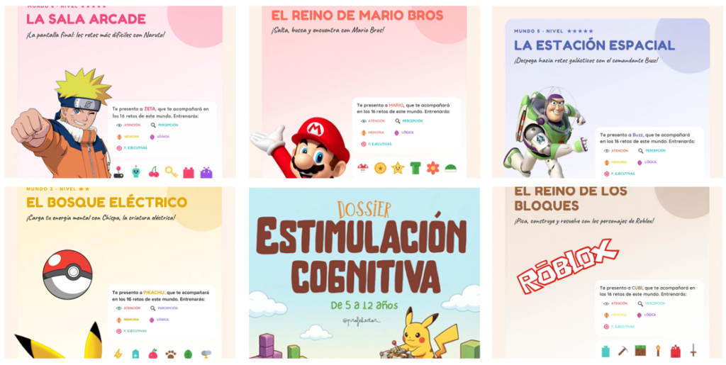 Hoy compartimos un recurso especialmente completo para trabajar la estimulación cognitiva con niños y niñas de 5 a 12 años de una forma visual, progresiva y muy motivadora. Se trata [&hellip;]