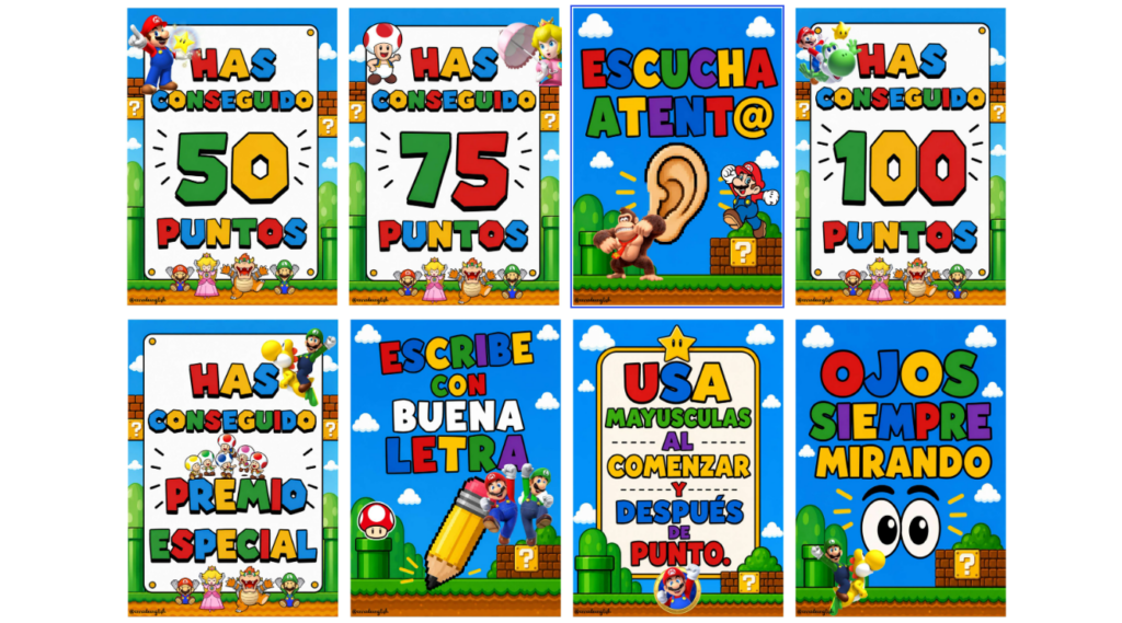 Hoy compartimos un recurso muy visual y motivador para trabajar la conducta, las normas y la convivencia en el aula utilizando uno de los universos que más gustan a los [&hellip;]