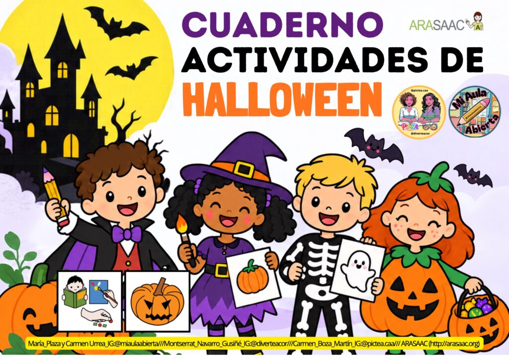 🎃 ¡NUEVO MATERIAL DE HALLOWEEN! 🎃 Hemos preparado un material completo, visual y adaptado para trabajar Halloween de una manera divertida, sencilla y accesible. 🧡💜 El material incluye: 📘 Cuaderno [&hellip;]
