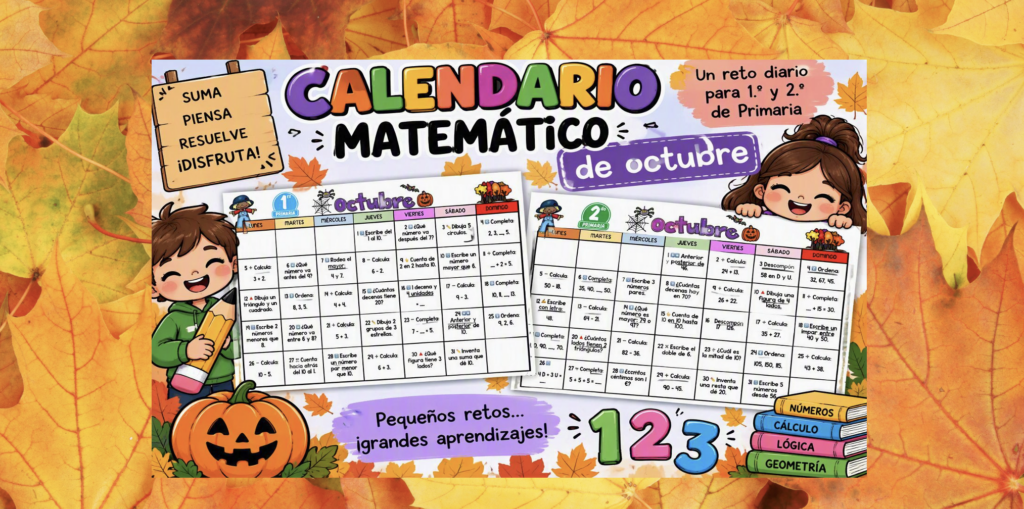&nbsp; Las rutinas matemáticas breves son una excelente manera de comenzar el día activando el pensamiento lógico y repasando contenidos de forma constante. Por eso, hoy compartimos un nuevo calendario [&hellip;]