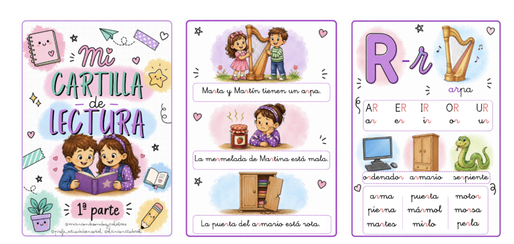 Hoy compartimos un material especialmente pensado para acompañar a nuestros peques en uno de los aprendizajes más importantes de sus primeros años escolares: aprender a leer. Se trata de “Mi [&hellip;]