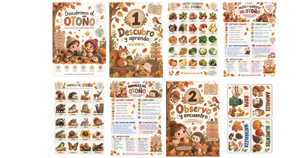 Os presentamos “Descubrimos el otoño”, un cuaderno para niños y niñas de 3 a 8 años lleno de propuestas para aprender, jugar, observar y experimentar con esta estación de forma [&hellip;]